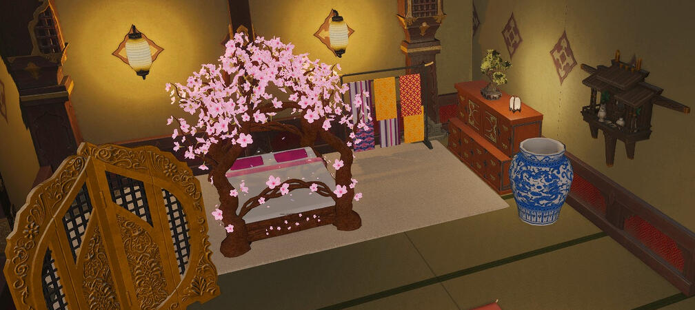 Eastern bedroom